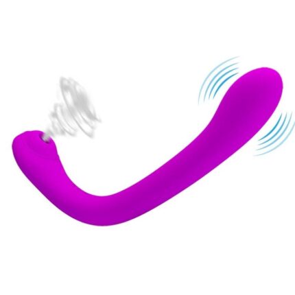 PRETTY LOVE - ALEX LILAC VIBRATOR AND CLITORAL SUCKER - sexbliss - Foto 1
