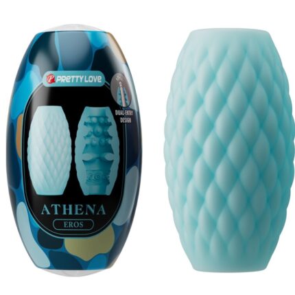 PRETTY LOVE - ATHENA EROS SILICONE MALE MASTURBATOR SKY BLUE - sexbliss - Foto 1