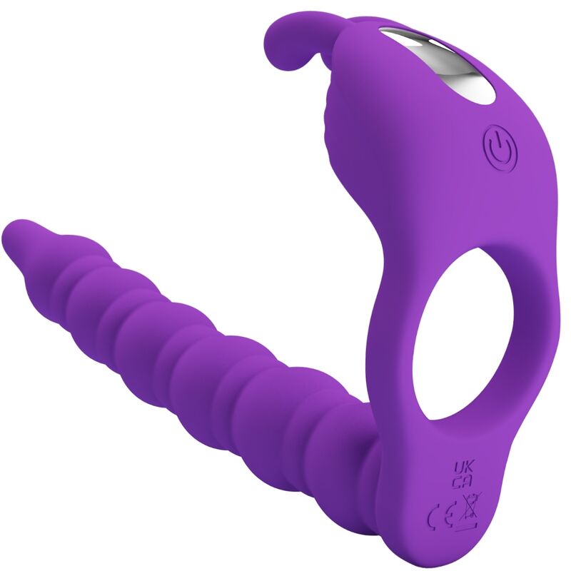PRETTY LOVE - BLACKNEY PENIS RING WITH LILA VIBRATOR PLUG - Foto 1 PRETTY LOVE - BLACKNEY PENIS RING WITH LILA VIBRATOR PLUG - sexbliss - Foto 1