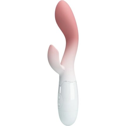 PRETTY LOVE - BRIGHTY G-SPOT VIBRATOR + CLITORIS STIMULATOR 30 VIBRATIONS PINK - sexbliss - Foto 1