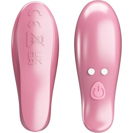 PRETTY LOVE - CAILEY NIPPLE CLAMPS 10 VIBRATIONS REMOTE CONTROL PINK - sexbliss - Foto 1