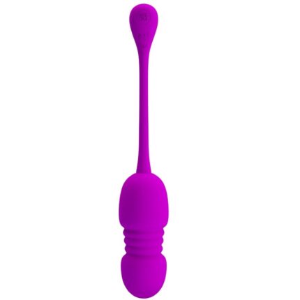 PRETTY LOVE - CALLIE PURPLE RECHARGEABLE VIBRATING EGG - sexbliss - Foto 1
