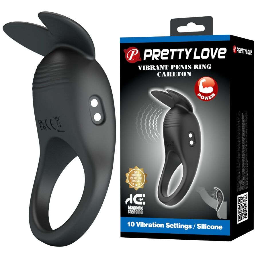 PRETTY LOVE - CARLTON PENIS RING WITH CLITORAL STIMULATOR - Foto 1 PRETTY LOVE - CARLTON PENIS RING WITH CLITORAL STIMULATOR - sexbliss - Foto 1