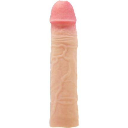 PRETTY LOVE - CHELSEA PENIS SLEEVE WITH 7.6 CM EXTENSION FLESH - sexbliss - Foto 1