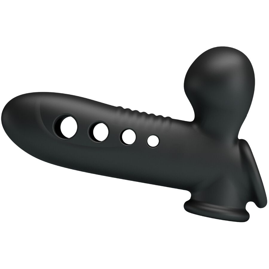 PRETTY LOVE - CRANE PENIS SLEEVE WITH AIRBAG BLACK - Foto 1 PRETTY LOVE - CRANE PENIS SLEEVE WITH AIRBAG BLACK - sexbliss - Foto 1