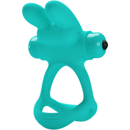 PRETTY LOVE - DANTE GREEN RABBIT VIBRATOR RING - sexbliss - Foto 1