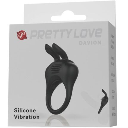 PRETTY LOVE - DAVION RABBIT VIBRATOR RING - sexbliss - Foto 1