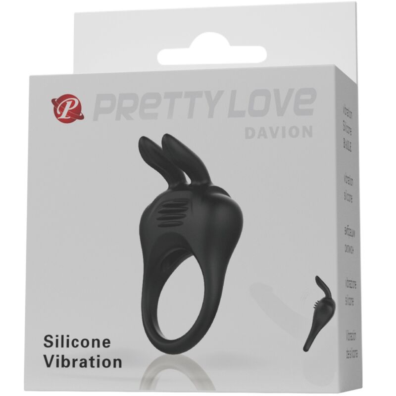 PRETTY LOVE - DAVION RABBIT VIBRATOR RING - Foto 1 PRETTY LOVE - DAVION RABBIT VIBRATOR RING - sexbliss - Foto 1