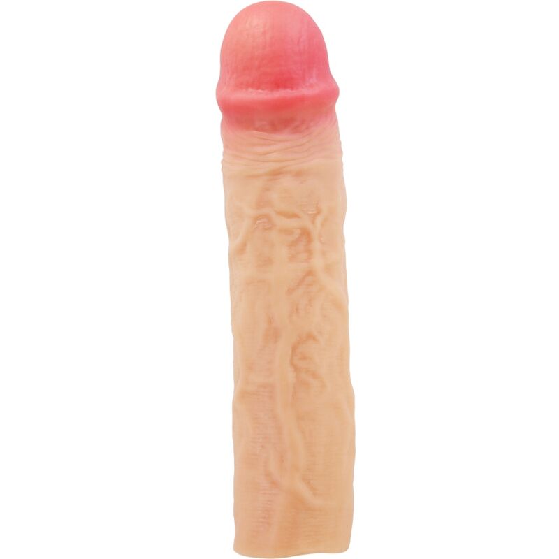 PRETTY LOVE - DEREK PENIS SLEEVE WITH 7.6 CM EXTENSION FLESH - Foto 1 PRETTY LOVE - DEREK PENIS SLEEVE WITH 7.6 CM EXTENSION FLESH - sexbliss - Foto 1