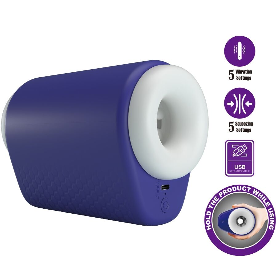 PRETTY LOVE - DJ LADY MALE MASTURBATOR WITH VIBRATION 5 SETTINGS PURPLE - Foto 1 PRETTY LOVE - DJ LADY MALE MASTURBATOR WITH VIBRATION 5 SETTINGS PURPLE - sexbliss - Foto 1