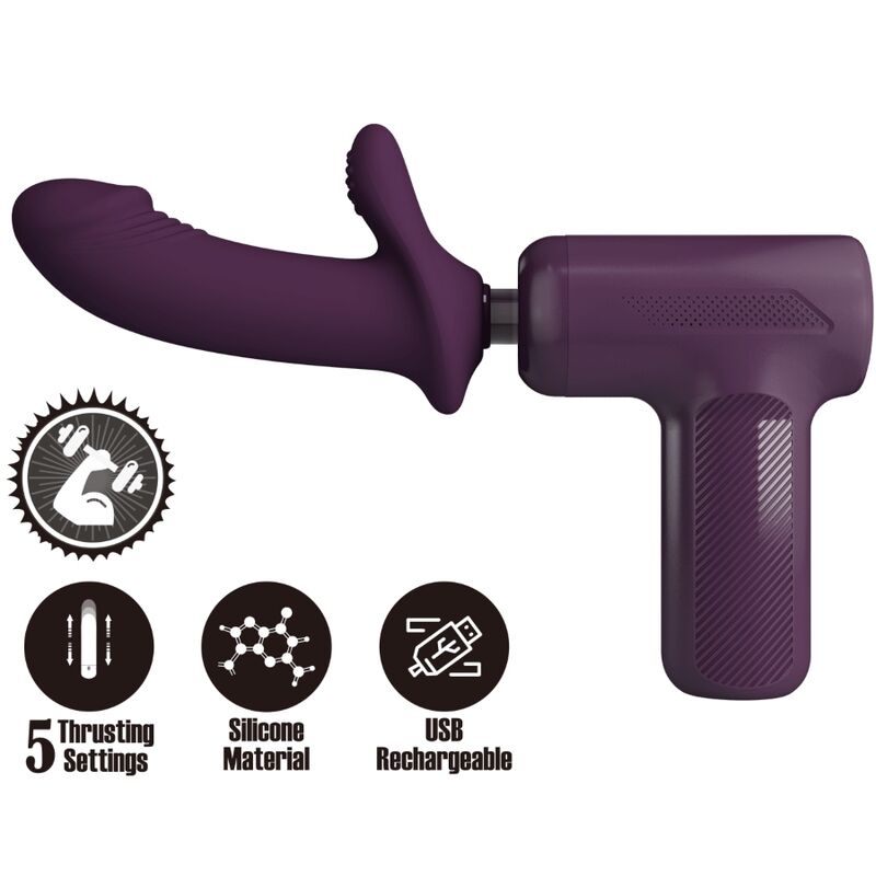 PRETTY LOVE - DJ SCHOLAR MASSAGER 5 SETTINGS PURPLE - Foto 1 PRETTY LOVE - DJ SCHOLAR MASSAGER 5 SETTINGS PURPLE - sexbliss - Foto 1