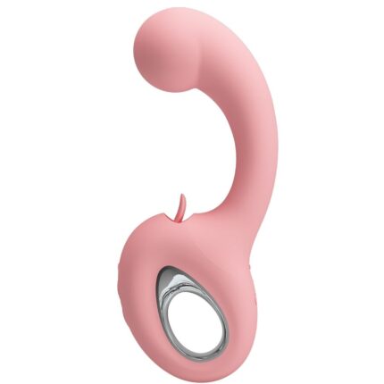 PRETTY LOVE - ERYNNYES G-SPOT VIBRATOR + CLITORIS STIMULATOR 10 VIBRATIONS PINK - sexbliss - Foto 1