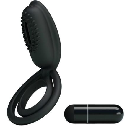 PRETTY LOVE - ESTHER VIBRATING RING WITH STIMULATOR - sexbliss - Foto 1