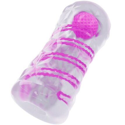 PRETTY LOVE - FANTASY MALE MASTURBATOR WITH INTERNAL SPIRAL AND TRANSPARENT BALLS - sexbliss - Foto 1