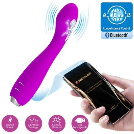 PRETTY LOVE - HECTOR ELECTROSHOCK VIBRATOR FREE APP VIOLET - sexbliss - Foto 1