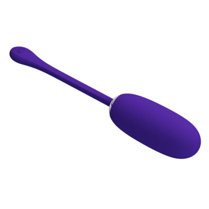 PRETTY LOVE - JULIUS WATERPROOF-RECHARGEABLE VIBRATING EGG PURPLE - sexbliss - Foto 1