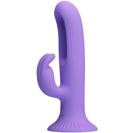 PRETTY LOVE - KILLMOULIS RABBIT VIBRATOR 12 VIBRATION MODES PURPLE - sexbliss - Foto 1