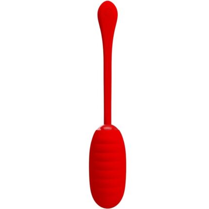 PRETTY LOVE - KIRK RECHARGEABLE VIBRATING EGG RED - sexbliss - Foto 1