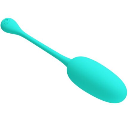 PRETTY LOVE - KNUCKER WATER GREEN RECHARGEABLE VIBRATING EGG - sexbliss - Foto 1