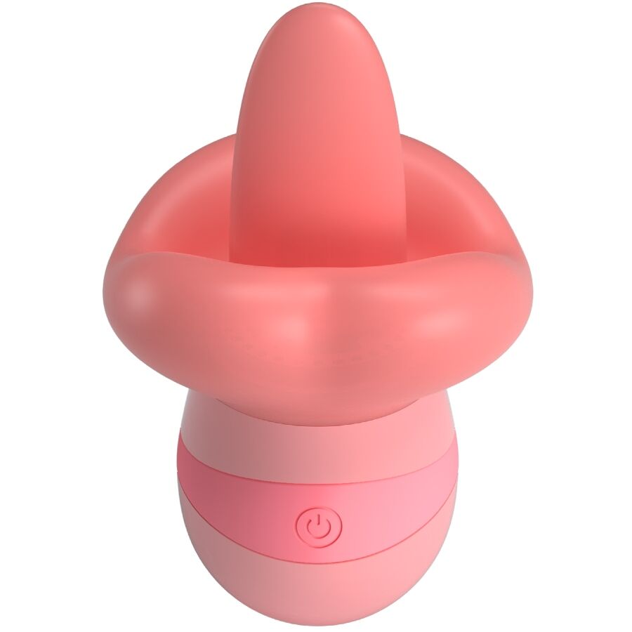 PRETTY LOVE - KYLEE TONGUE CLITORIS STIMULATOR 10 VIBRATIONS NUDE PINK - Foto 1 PRETTY LOVE - KYLEE TONGUE CLITORIS STIMULATOR 10 VIBRATIONS NUDE PINK - sexbliss - Foto 1