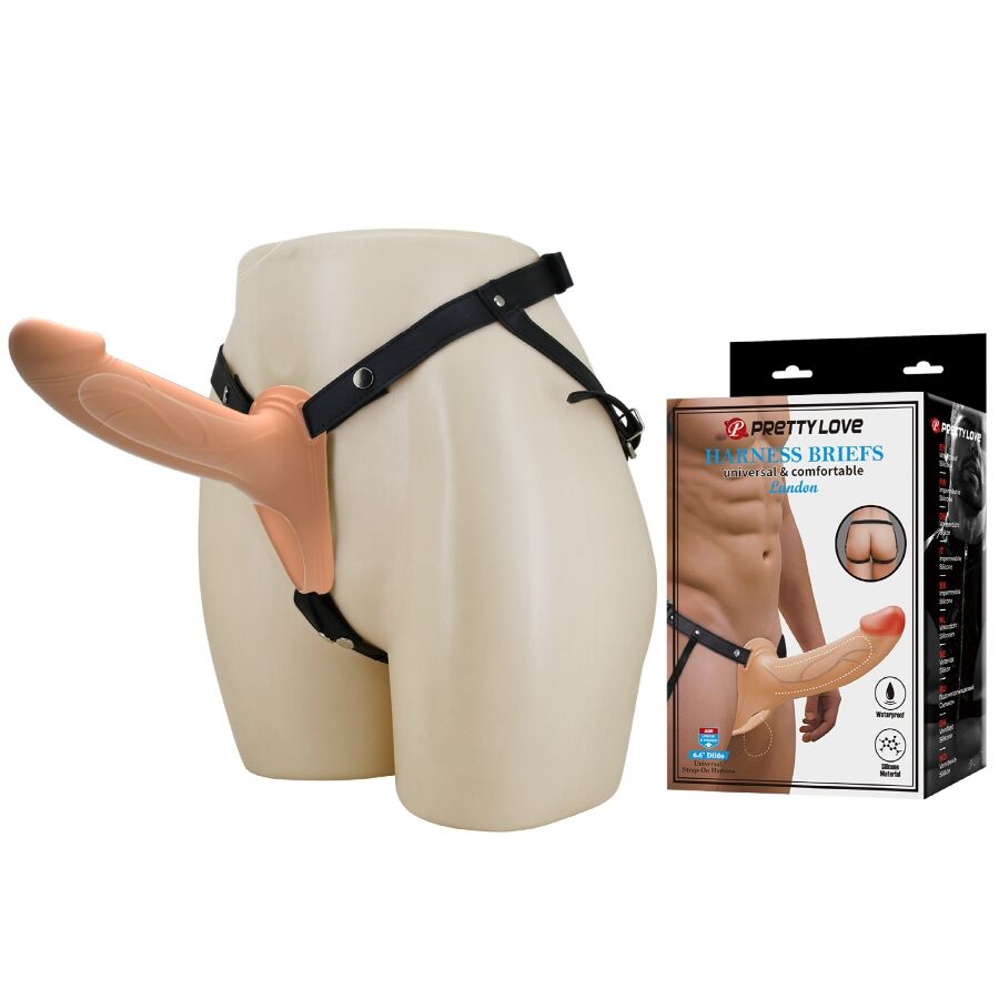 PRETTY LOVE - LANDON LIGHT-SKIN VIBRATING STRAP-ON - Foto 1 PRETTY LOVE - LANDON LIGHT-SKIN VIBRATING STRAP-ON - sexbliss - Foto 1