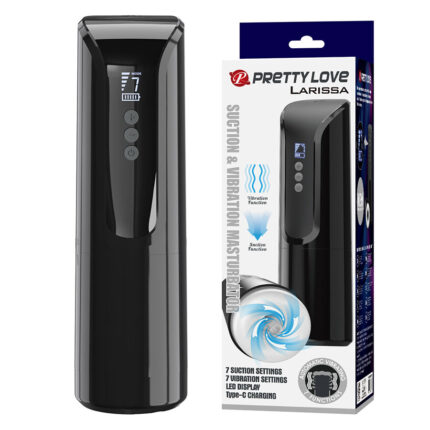 PRETTY LOVE - LARISSA VIBRATING SUCTION MASTURBATOR - sexbliss - Foto 1