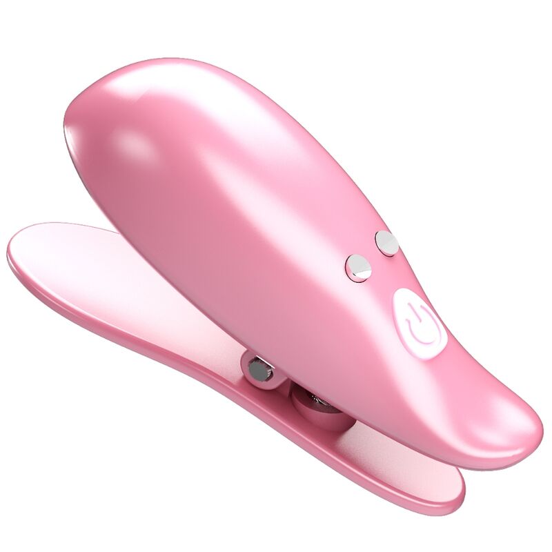 PRETTY LOVE - LEAF VIBRATING NIPPLE CLAMPS PINK - Foto 1 PRETTY LOVE - LEAF VIBRATING NIPPLE CLAMPS PINK - sexbliss - Foto 1