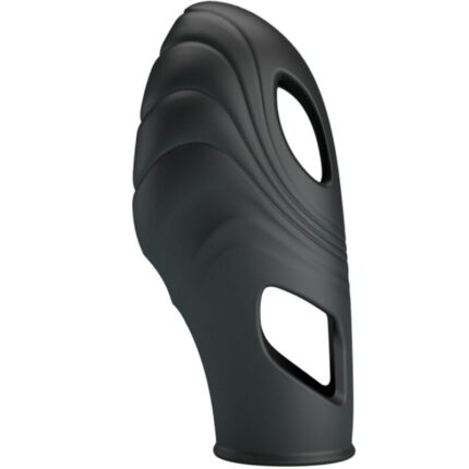 PRETTY LOVE - LICH SILICONE FINGER VIBRATOR BLACK - sexbliss - Foto 1