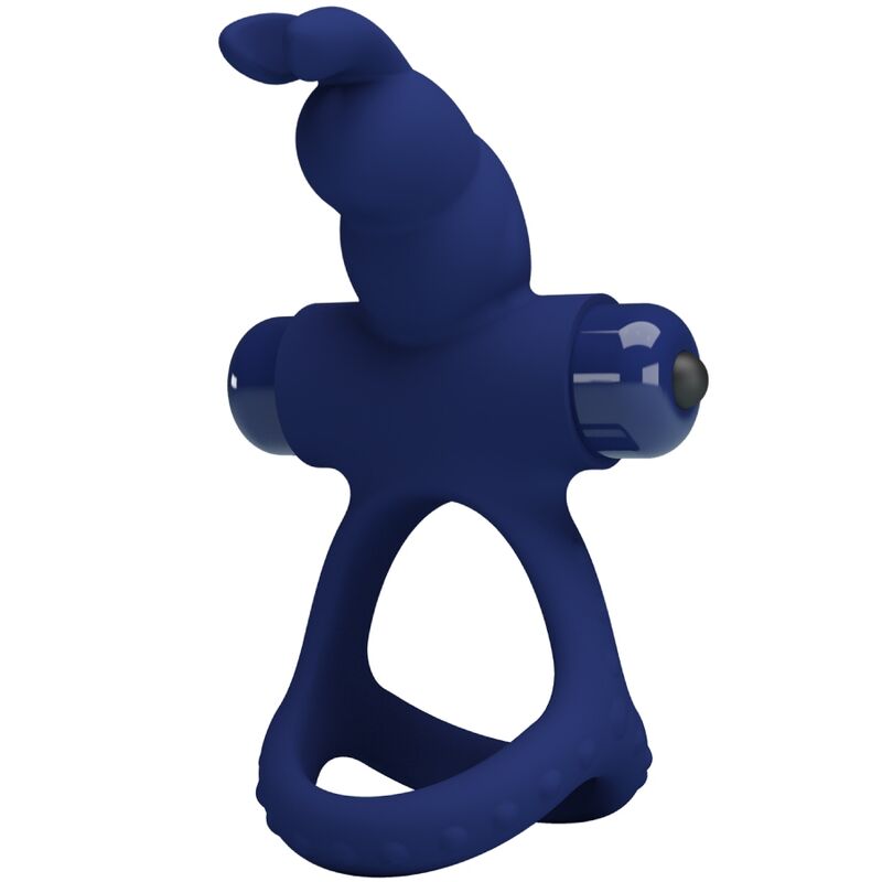 PRETTY LOVE - LUCHITO DOUBLE VIBRATING RING RABBIT BLUE - Foto 1 PRETTY LOVE - LUCHITO DOUBLE VIBRATING RING RABBIT BLUE - sexbliss - Foto 1