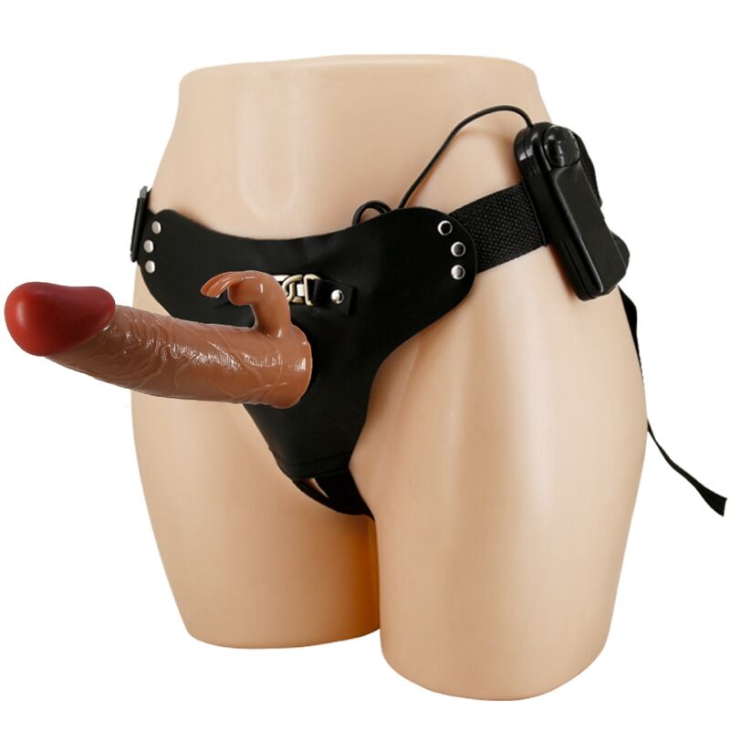 PRETTY LOVE - MARION HARNESS UNIVERSAL BRIEFS WITH VIBRATION DILDO 19 CM BROWN - Foto 1 PRETTY LOVE - MARION HARNESS UNIVERSAL BRIEFS WITH VIBRATION DILDO 19 CM BROWN - sexbliss - Foto 1
