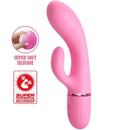 PRETTY LOVE - MARSKI RABBIT VIBRATOR & G-SPOT PINK - sexbliss - Foto 1