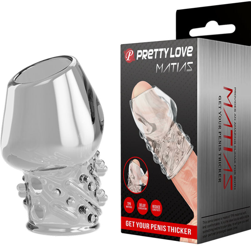 PRETTY LOVE - MATIAS TRANSPARENT PENIS THICKER - Foto 1 PRETTY LOVE - MATIAS TRANSPARENT PENIS THICKER - sexbliss - Foto 1
