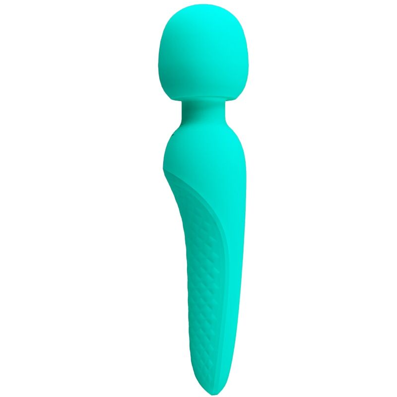 PRETTY LOVE - MEREDITH MASSAGER 12 VIBRATION MODES AQUA GREEN - Foto 1 PRETTY LOVE - MEREDITH MASSAGER 12 VIBRATION MODES AQUA GREEN - sexbliss - Foto 1