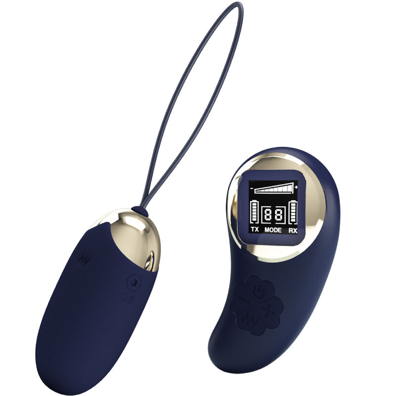 PRETTY LOVE - MINA VIBRATING EGG REMOTE CONTROL BLUE - Foto 1 PRETTY LOVE - MINA VIBRATING EGG REMOTE CONTROL BLUE - sexbliss - Foto 1