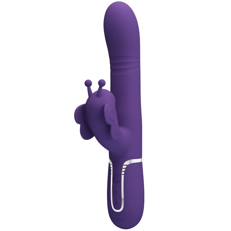 PRETTY LOVE - MULTIFUNCTION RABBIT VIBRATOR 4 IN 1 BUTTERFLY PURPLE - Foto 1 PRETTY LOVE - MULTIFUNCTION RABBIT VIBRATOR 4 IN 1 BUTTERFLY PURPLE - sexbliss - Foto 1