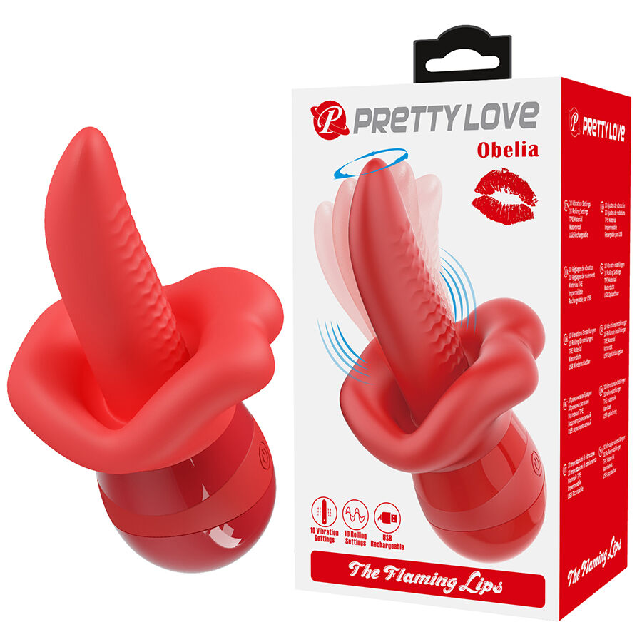 PRETTY LOVE - OBELIA MASTURBATOR TONGUE VIBRATOR WITH ORBITAL MOTION - Foto 1 PRETTY LOVE - OBELIA MASTURBATOR TONGUE VIBRATOR WITH ORBITAL MOTION - sexbliss - Foto 1