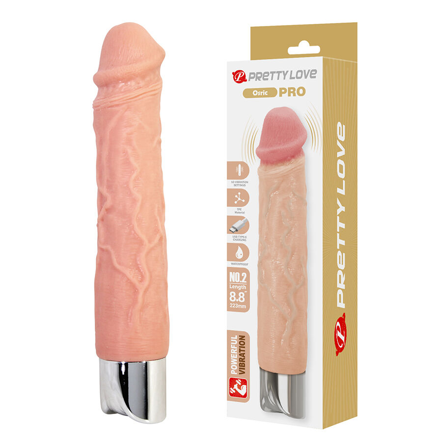 PRETTY LOVE - OSRIC PRO FLEXIBLE REALISTIC VIBRATOR - Foto 1 PRETTY LOVE - OSRIC PRO FLEXIBLE REALISTIC VIBRATOR - sexbliss - Foto 1