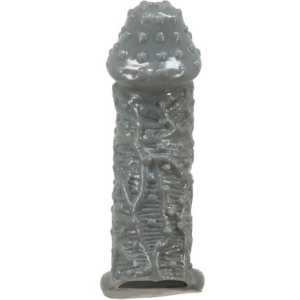 PRETTY LOVE - REALISTIC PENIS ENLARGER AND DELAY SLEEVE MODEL 2 GREY - sexbliss - Foto 1
