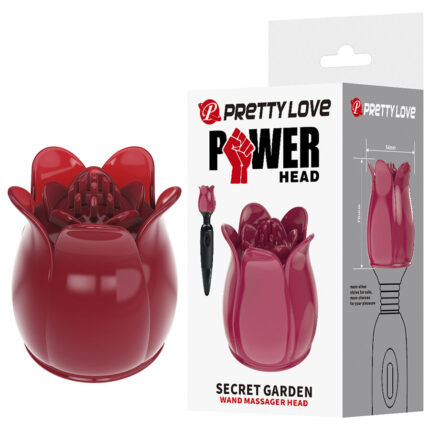 PRETTY LOVE - SECRET GARDEN PINK MASSAGE HEAD - sexbliss - Foto 1