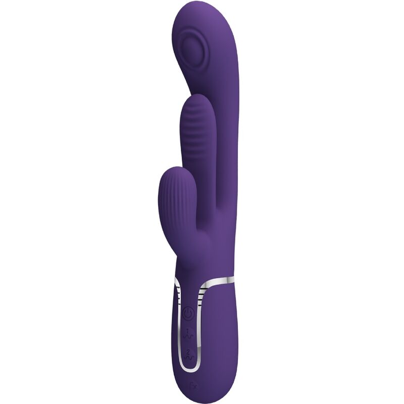 PRETTY LOVE - SHANIA TRIPLE RABBIT VIBRATOR MULTIFUNCTION PURPLE - Foto 1 PRETTY LOVE - SHANIA TRIPLE RABBIT VIBRATOR MULTIFUNCTION PURPLE - sexbliss - Foto 1