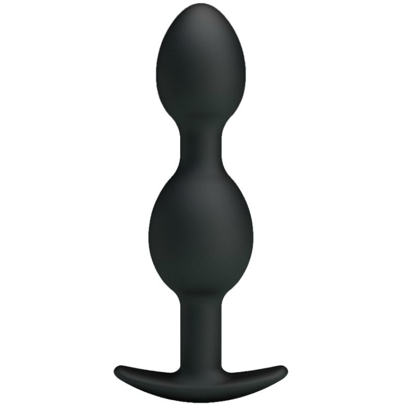 PRETTY LOVE - SILICONE ANAL BALLS 12.5 CM BLACK - Foto 1 PRETTY LOVE - SILICONE ANAL BALLS 12.5 CM BLACK - sexbliss - Foto 1