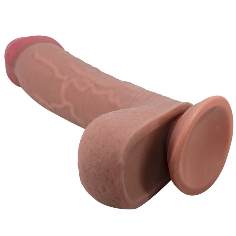 PRETTY LOVE - SLIDING SKIN SERIES REALISTIC DILDO WITH SLIDING SKIN SUCTION CUP BROWN 23.4 CM - Foto 1 PRETTY LOVE - SLIDING SKIN SERIES REALISTIC DILDO WITH SLIDING SKIN SUCTION CUP BROWN 23.4 CM - sexbliss - Foto 1