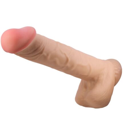 PRETTY LOVE - SLIDING SKIN SERIES REALISTIC DILDO WITH SLIDING SKIN SUCTION CUP FLESH 26 CM - sexbliss - Foto 1