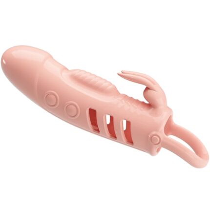 PRETTY LOVE - SLOANE NATURAL RABBIT PENIS SHEATH - sexbliss - Foto 1
