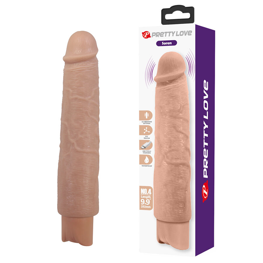 PRETTY LOVE - SOREN FLEXIBLE REALISTIC VIBRATOR - Foto 1 PRETTY LOVE - SOREN FLEXIBLE REALISTIC VIBRATOR - sexbliss - Foto 1