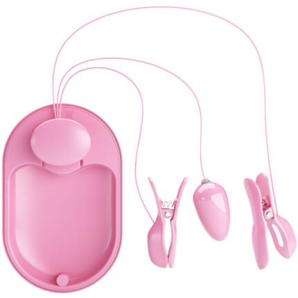 PRETTY LOVE - SURPRISE BOX PINK ELECTRO STIMULATION TWEEZERS - sexbliss - Foto 1