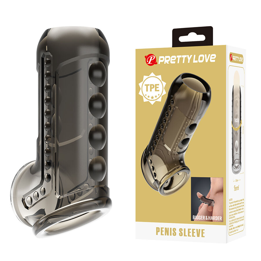 PRETTY LOVE - TEXTURED PENIS SLEEVE - Foto 1 PRETTY LOVE - TEXTURED PENIS SLEEVE - sexbliss - Foto 1