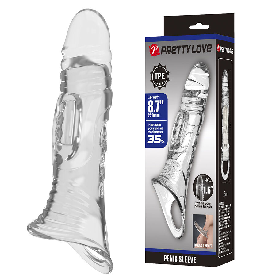 PRETTY LOVE - TRANSPARENT PENIS COVER - Foto 1 PRETTY LOVE - TRANSPARENT PENIS COVER - sexbliss - Foto 1