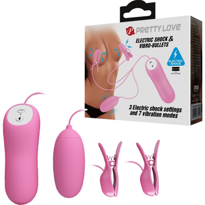 PRETTY LOVE - TWEEZERS WITH VIBRATION AND PINK ELETROSHOCK - Foto 1 PRETTY LOVE - TWEEZERS WITH VIBRATION AND PINK ELETROSHOCK - sexbliss - Foto 1