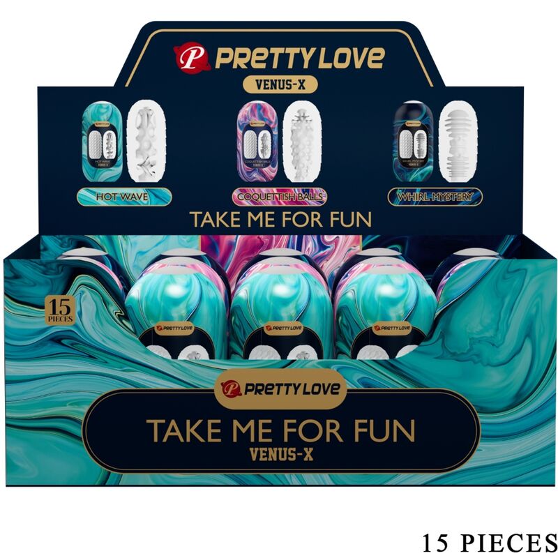 PRETTY LOVE - VENUS X 15 SILICONE MALE MASTURBATORS WHITE - Foto 1 PRETTY LOVE - VENUS X 15 SILICONE MALE MASTURBATORS WHITE - sexbliss - Foto 1
